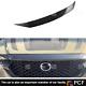 2PCS Carbon Fiber ABS Front Head Engine Lid Grill Cover For Mazda CX-50 2023-24