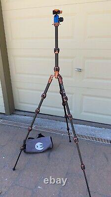 3 Legged Thing LEO carbon fibre Bronze tripod Withlever head
