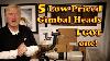 5 Low Priced Gimbal Head Review Neewer Gm101 Movo Gh800 Mk 2 Oben Gh 30 Heavy Duty Neewer Gm100