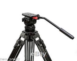 66 V12T Carbon Fiber Camera Tripod With Fluid Head 12KG FR Red Scarlet Epic FS700