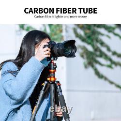 68 Carbon Fiber Camera Tripod with Ball Head, Quick Release Plate K&F Concept US