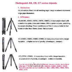 ARTCISE Carbon Fiber Camera Tripod with 52mm Low Profile Ball Head 32.5MM Tube