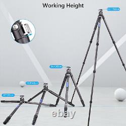 ARTCISE Carbon Fiber Camera Tripod with 52mm Low Profile Ball Head 32.5MM Tube
