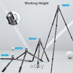 ARTCISE Carbon Fiber Camera Tripod with 52mm Low Profile Ball Head US Stock