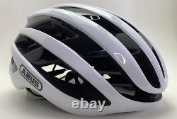 Abus Airbreaker Polar White L 58-62cm Large Bicycle Cycle Road Bike Helmet