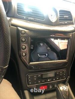 AuCar 9 Android 10 DSP Head Unit Radio 08-17 Maserati Granturismo Carbon Fiber