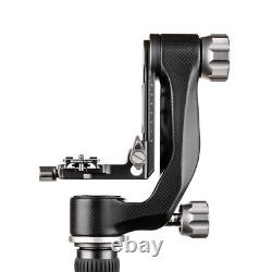 Benro GH5C Mini Travel Size Gimbal Head Carbon Fiber with PL100 Plate for Camera