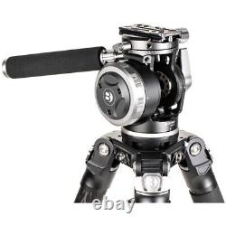 Benro Mammoth Carbon Fiber Tripod with WH15 Wildlife Head 33 lb Load TMTH44CWH15