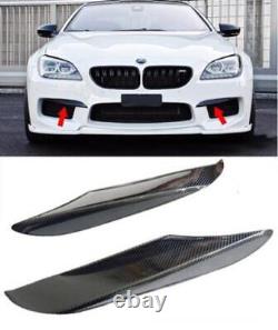 Carbon Fiber Eyebrows Eyelids Head lights Cover For BMW M6 F12 F13 2012-2019 18