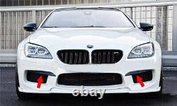 Carbon Fiber Eyebrows Eyelids Head lights Cover For BMW M6 F12 F13 2012-2019 18