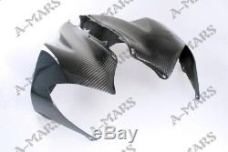 Carbon Fiber Headlight Head Nose Front Fairing For Kawasaki ZX10R 2004-2005