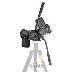 Carbon Tripod Monopod with 3 Feet&360° Video Head for DSLR Camera Video 4208F