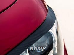 Carbon fiber eyelid For Alfa Romeo Stelvio 2017-2023 head lamp eyebrow sticker