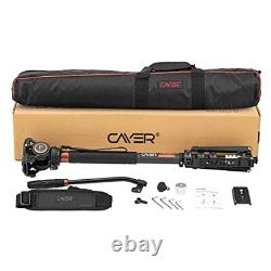 Cayer CF34 Carbon Fiber Camer Monopod Kit 71 inch Professional Telescopic Vid