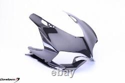 Ducati 899 1199 Panigale 100% Carbon Fiber Head Cowl Nose Fairing Front Upper