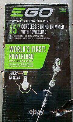 EGO ST1521S 15 Carbon Fiber Foldable Battery Operated String Trimmer Kit 2.5Ah