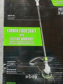 EGO ST1521S 15 Carbon Fiber Foldable Battery Operated String Trimmer Kit 2.5Ah