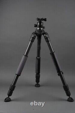 EXC++ STEALTH GIT203 CARBON FIBER TRIPOD withBENRO B2 BALL HEAD, CLEAN & SMOOTH