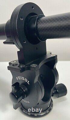 FEISOL VH-40 Carbon Fibre Horizontal Tripod Adapter Kit Panning Boom Arm Head
