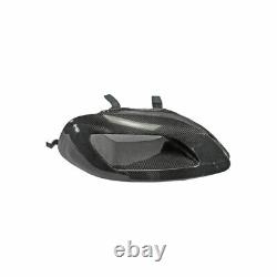 For Honda Civic 1996-98 Carbon Fiber One-Eyed Outer Front Head Light Lamp Cover