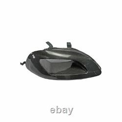 For Honda Civic 96-1998 One-Eyed Outer Front Head Light Lamp Cover Carbon Fiber
