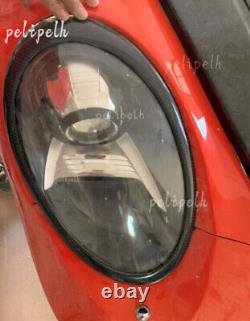 For Porsche 911 991 2012-2018 Dry Carbon Fiber Front Head Light Lamp Frame 2pcs