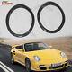 For Porsche 911 Carrera 997 05-11 Real Carbon Fiber Front Head Light Cover Trim