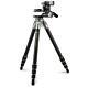 FotoPro E-7 Eagle Series 4-Section Carbon Fiber Tripod Kit with Gimbal Head