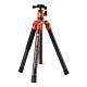 FotoPro X-Aircross 2 5-Section Carbon Fiber Tripod with FPH-42Q Ball Head, Orange