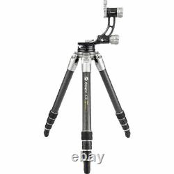 Fotopro E9 Eagle Series Gimbal Head and 4 Section Carbon Fiber Tripod Everything