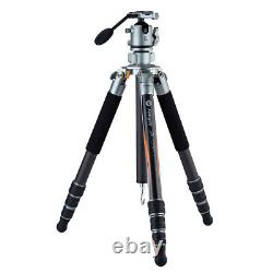 Fotopro GEP TL-84C 4-Section Carbon Fiber Tripod Kit with LG-9R head