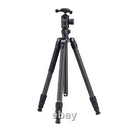 Fotopro Sherpa Max Carbon Fiber Travel Tripod with Ball Head and Monopod (grey)