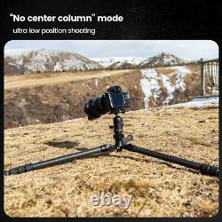 Fotopro Sherpa Plus Carbon Fiber Camera Tripod Monopod with Ball Head-GREY
