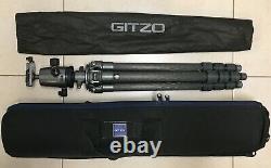 GITZO Finest Carbon Fiber Tripod, Ball Head, 4 Leg Sections & Carrying Bag