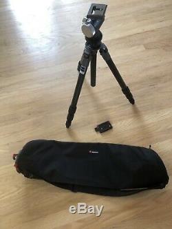 Gitzo G1228 Tripod with Gitzo G 1275 M Head, Manfrotto Case Excellent Condition
