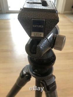 Gitzo G1228 Tripod with Gitzo G 1275 M Head, Manfrotto Case Excellent Condition