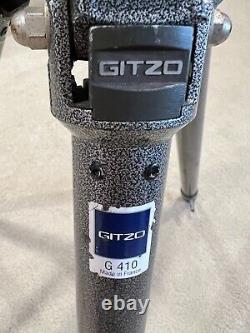 Gitzo G410 Carbon Fiber Tripod with G1380 Fluid Head with Mounting Adapter