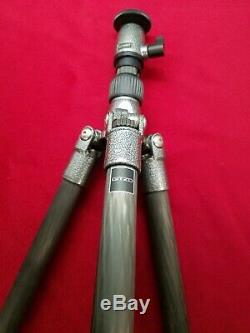 Gitzo GT1550T 6X Carbon Fiber Tripod With Small Ball Head preowned but NICE Italy
