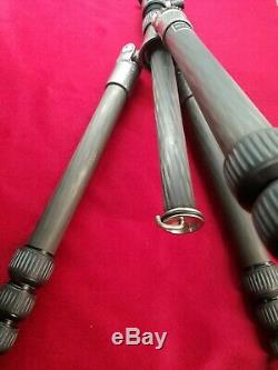 Gitzo GT1550T 6X Carbon Fiber Tripod With Small Ball Head preowned but NICE Italy