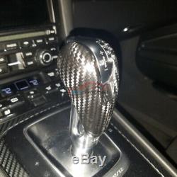 Glossy AT For Porsche 718 Boxster 911 Cayman Car Gear Shifter Knob Head Cover