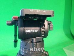 Head Sachtler DV 12 SB with carbon fiber tripod. Payload up to 15kg, 33 lbs