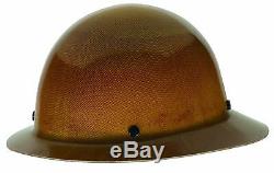 Heavy Duty Construction Hard Hat Full Brim Safety Works 6.5-8 Head Protection