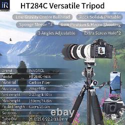INNOREL 10-Layer Carbon Fiber Camera Horizontal Tripod HT284C-Used but Good Work