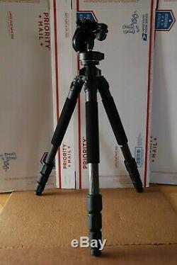 Induro Ct214 Carbon 8x Tripod With Manfrotto 128rc Head