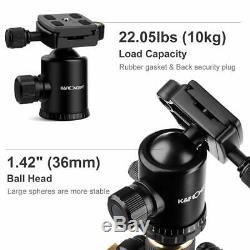 KF-TC2534 Carbon Fiber Tripod Travel Monopod&Ball Head for Canon Nikon Camera