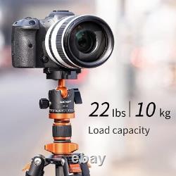 K&F Concept 63 Carbon Fiber Camera Tripods Compact Detachable Monopod D254C1