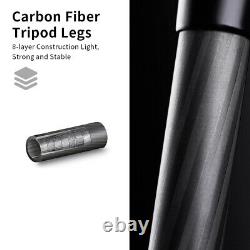 K&F Concept 70 Carbon Fiber Camera Tripod monopod Heavy Duty for Canon Nikon