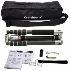 Koolehaoda Portable Tripod Monopod Kit and Ball Head Compact Travel TK-2535C