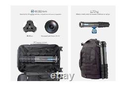 Leofoto LS-365C +LH-40 Head CF Carbon Fiber Travel Tripod Kit 5 Section