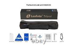Leofoto LS-365C +LH-40 Head CF Carbon Fiber Travel Tripod Kit 5 Section